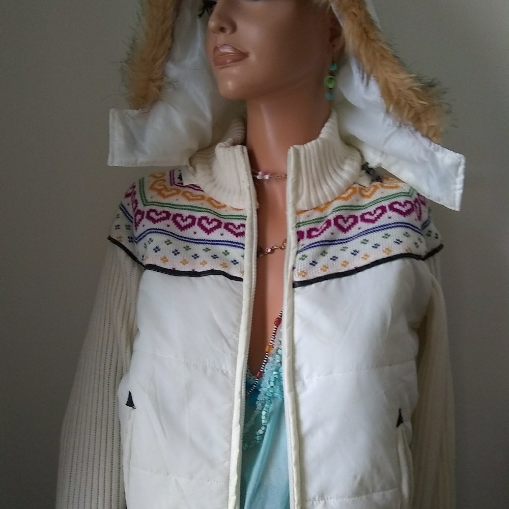 New with tags take out sweater jacket with hood